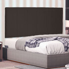 Cabeceira Painel Casal 1 40m Ravenna Suede - Pallazio - Marro
