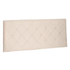 Cabeceira Painel Casal 1 40m Tânia Suede - Pallazio - Bege