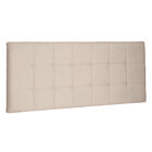 Cabeceira Painel Casal 1 40m Verona Suede Bege - Pallazio