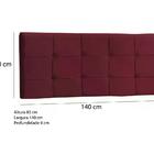 Cabeceira Painel Casal Ana Luisa 140 Cm Casah