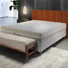 Cabeceira Painel Casal Estofada Ocre 1,38m Wingerd