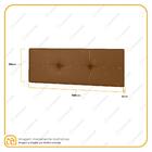 Cabeceira Painel Casal Iris Marrom 140cm