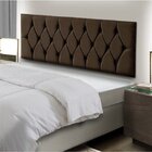 Cabeceira Painel Casal Istambul Dobuê Chocolate