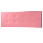 Cabeceira Painel Casal King 1,95m Berlim Suede Rosa Dal Poz E