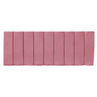 Cabeceira Painel Casal King 1,95m Londres Veludo Rosa Dal Poz