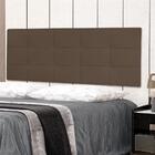 Cabeceira Painel Casal King 1,95m Roma Material Sintético Mar