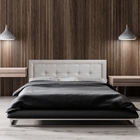 Cabeceira Painel Casal Veneza Luxor 05 Linho Bege 140 X 60 Rbl