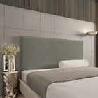 Cabeceira Painel Clean Para Cama Box Casal 140 Cm Linho M11 -