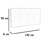 Cabeceira Painel De Camas Box Casal Estofada Agatha Vermelha