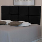 Cabeceira Painel De Camas Box Casal Estofada Lari Preta