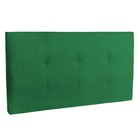 Cabeceira Painel De Camas Box Casal Estofada Sida Verde