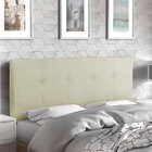 Cabeceira Painel De Camas Box Queen Estofada Sida Bege