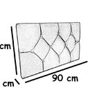 Cabeceira Painel De Camas Box Solteiro Estofada Kasi Bege