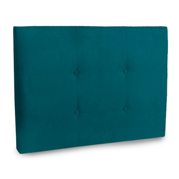 Cabeceira Painel De Camas Box Solteiro Estofada Sida Azul