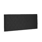 Cabeceira Painel Dubai Queen 160cm Suede Preto