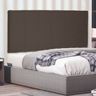Cabeceira Painel Estofada Cama Box Casal Ravenna 140cm Suede