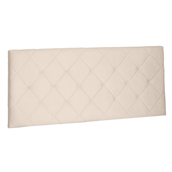 Cabeceira Painel Estofada Cama Box Casal Tânia 140cm Suede Be