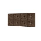 Cabeceira Painel Ferrari Cama Box Queen 1,60 Marrom