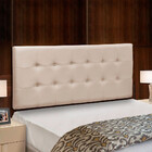 Cabeceira Painel Florenza 195 Cm Veludo Bege Speciale Home