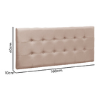 Cabeceira Painel Florenza Casal Queen Size 160 Cm Para Cama B