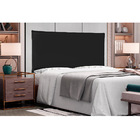 Cabeceira Painel Garden Para Cama Box King 195 Cm Corino Pret