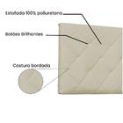 Cabeceira Painel King 1,95m Tânia Corano Marfim