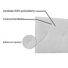 Cabeceira Painel King 1 95m Aquilla Corano - Pallazio - Branco