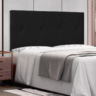 Cabeceira Painel King 1 95m Aquilla Corano - Pallazio - Preto
