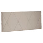 Cabeceira Painel King 1 95m Aquilla Suede - Pallazio - Bege