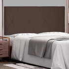 Cabeceira Painel King 1 95m Aquilla Suede - Pallazio - Marrom