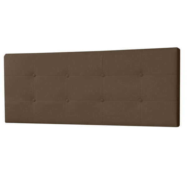 Cabeceira Painel King 1 95m Berlim Suede - Pallazio - Marrom