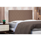 Cabeceira Painel King 1 95m Esmeralda Suede Caramelo - Pallaz