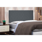 Cabeceira Painel King 1 95m Esmeralda Suede - Pallazio - Cinza