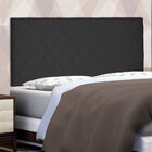 Cabeceira Painel King 1 95m Esmeralda Suede Preto - Pallazio