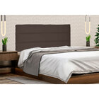 Cabeceira Painel King 1 95m La Italiana Suede Marrom Café - P