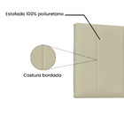 Cabeceira Painel King 1 95m Ravenna Corano - Pallazio - Marfim