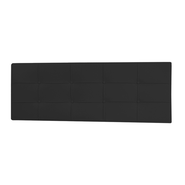 Cabeceira Painel King 1 95m Roma Corano Preto - Pallazio