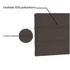 Cabeceira Painel La Italiana King 195cm Suede Café