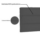 Cabeceira Painel La Italiana Para Cama Box Queen 160 Cm Suede