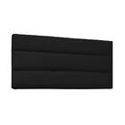Cabeceira Painel La Italiana Queen 160cm Corino Preto
