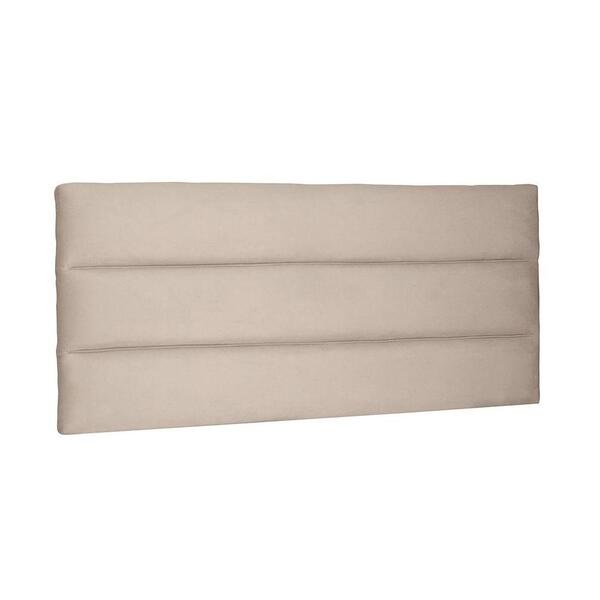 Cabeceira Painel La Italiana Solteiro 90cm Suede Bege