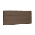 Cabeceira Painel La Italiana Solteiro 90cm Suede Caramelo