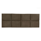 Cabeceira Painel Modulada King 1 95m Lorena Suede - Pallazio