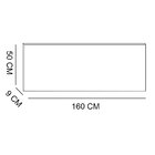 Cabeceira Painel Modulada Queen 1 60m Lorena Suede Marrom - P