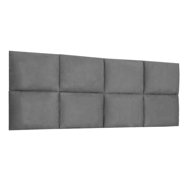 Cabeceira Painel Modulada Solteiro 0 90m Lorena Suede - Palla