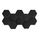 Cabeceira Painel Modulado Colmeia Blogueirinha Estofada 140cm