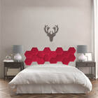 Cabeceira Painel Modulado Colmeia Blogueirinha Estofada 160cm