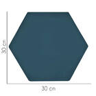 Cabeceira Painel Modulado Colmeia Blogueirinha Estofada 195cm