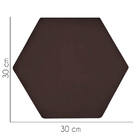 Cabeceira Painel Modulado Colmeia Blogueirinha Estofada 195cm