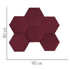 Cabeceira Painel Modulado Colmeia Blogueirinha Estofada 90cm